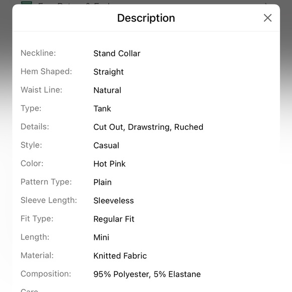 Essnce Drawstring Side Solid Dress - Picture 4 of 10